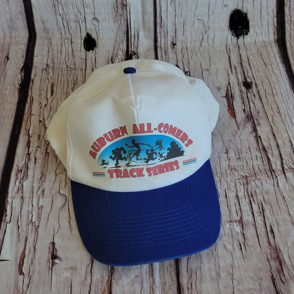 Vintage Auburn All Comers KC Snapback 1980s Hat Trucker KC College